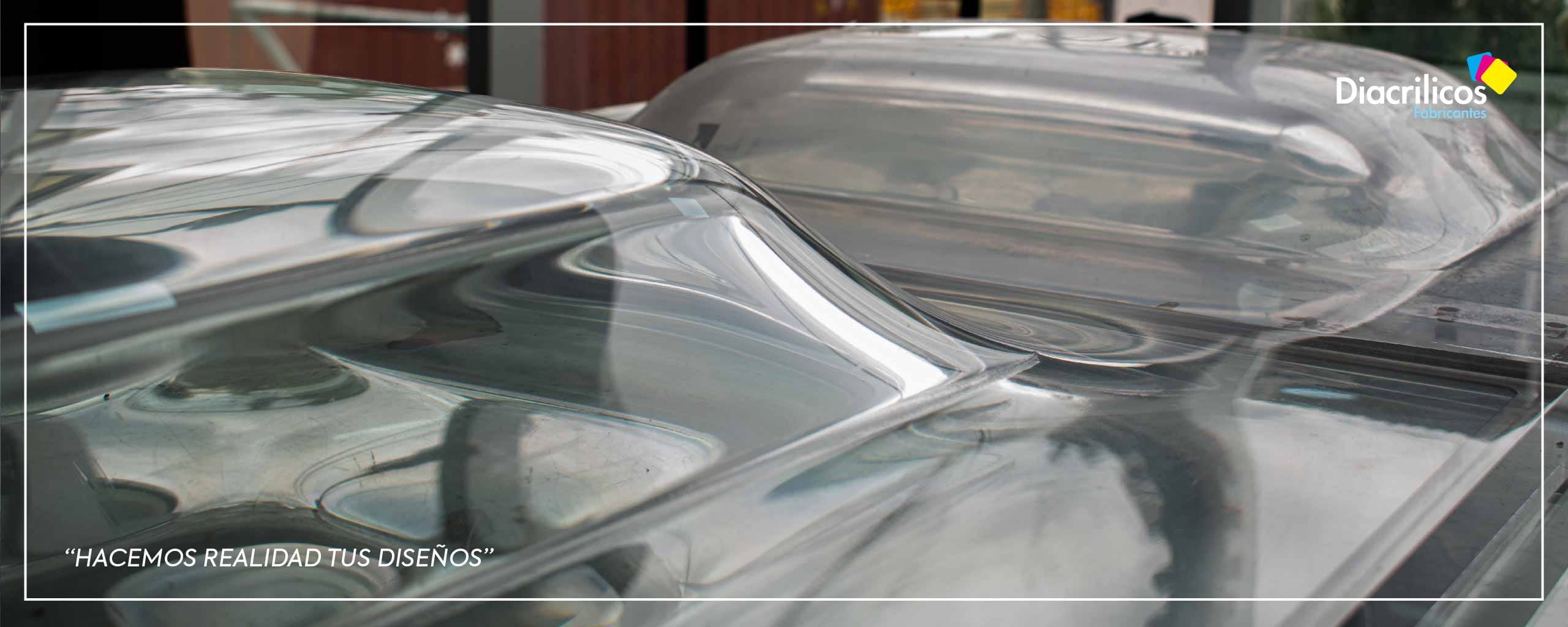 Tapa termo selladora en acrílico