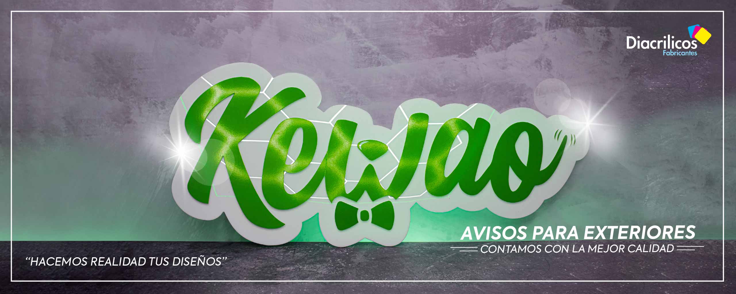 Avisos en acrílico en Bogotá mejoran la imagen comercial