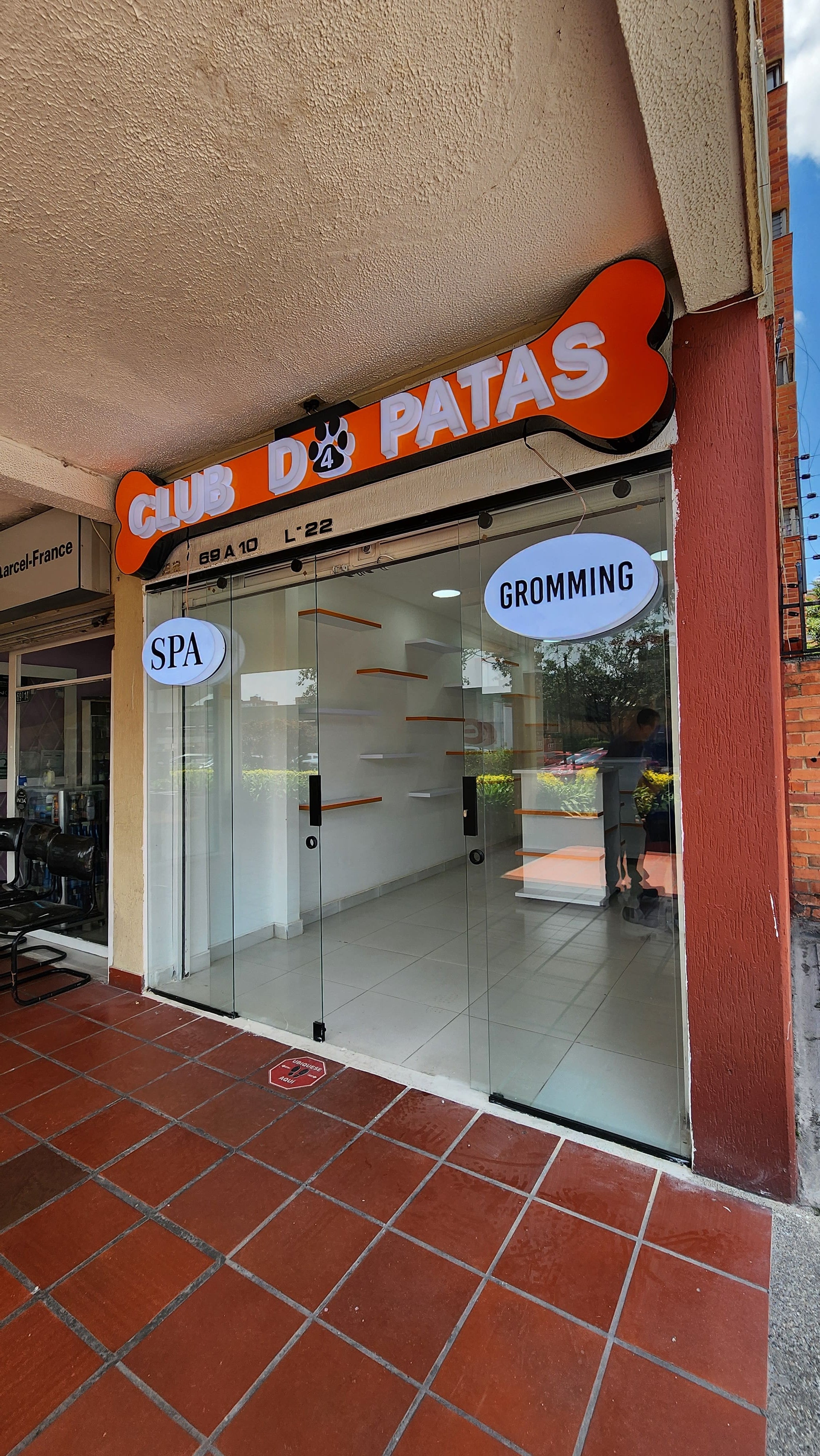 Avisos para exterior personalizados