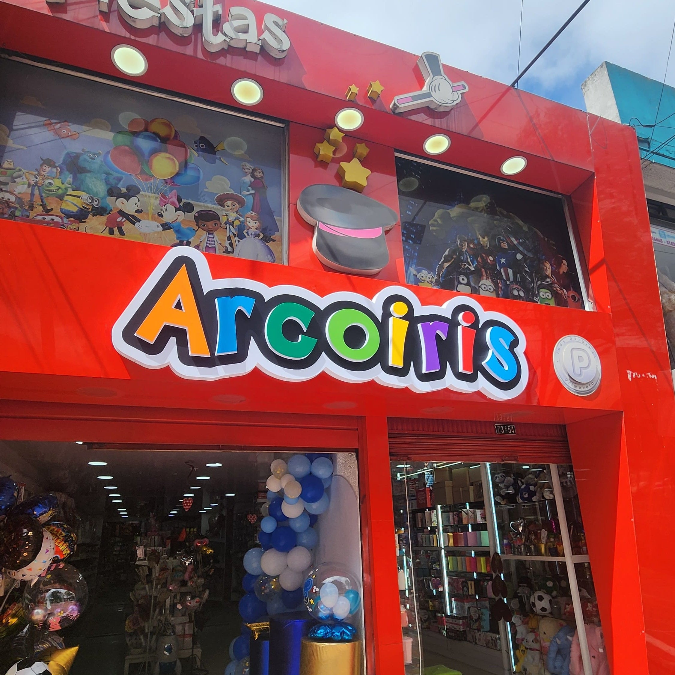 Avisos para exterior personalizados