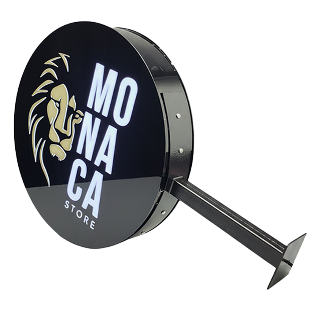 Avisos redondo para pared