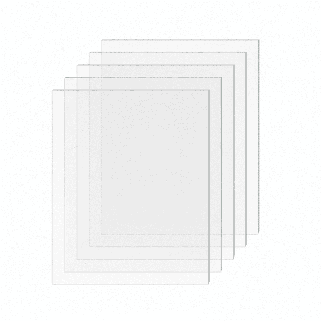 Lámina de acrílico cristal recuperado