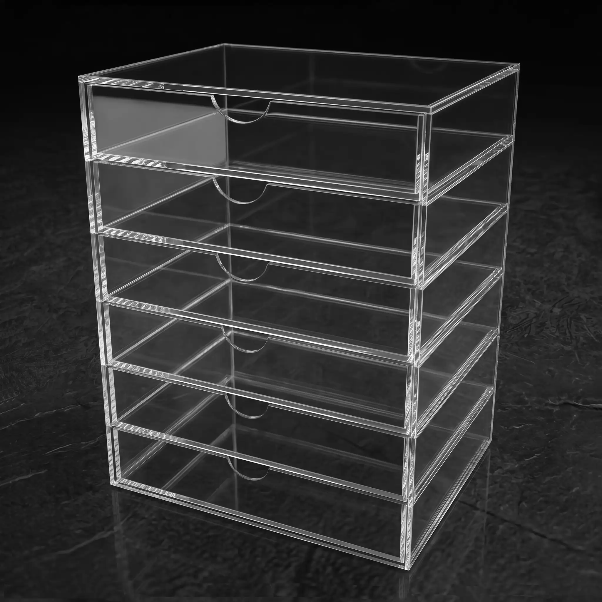 Organizador de acrílico para oficinas