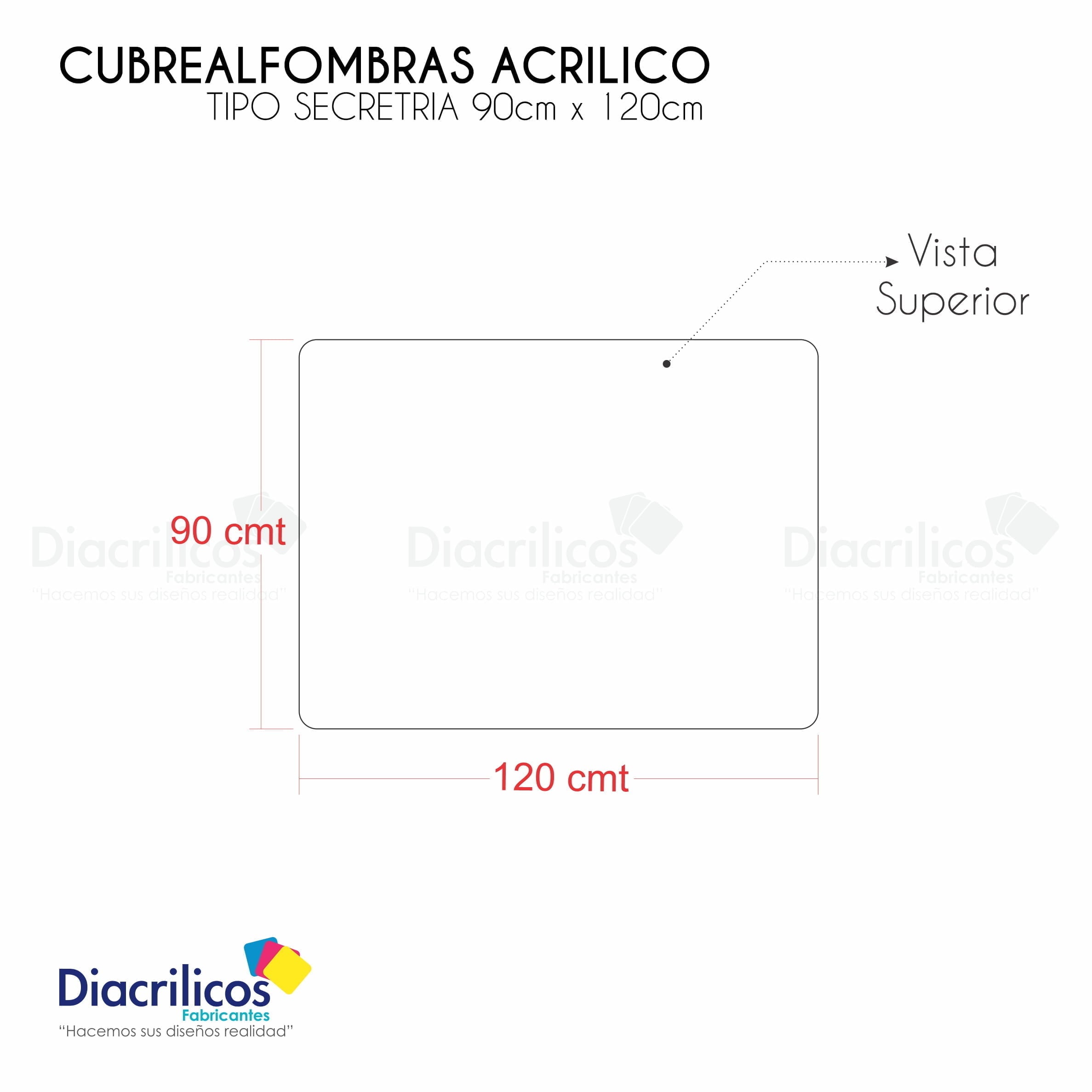 Cubrealfombra Acrílico