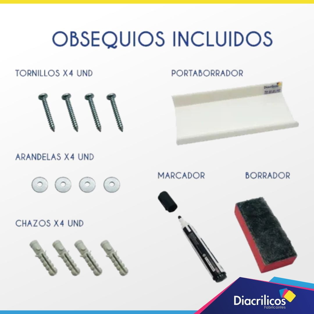 Tablero Escritura Magnético