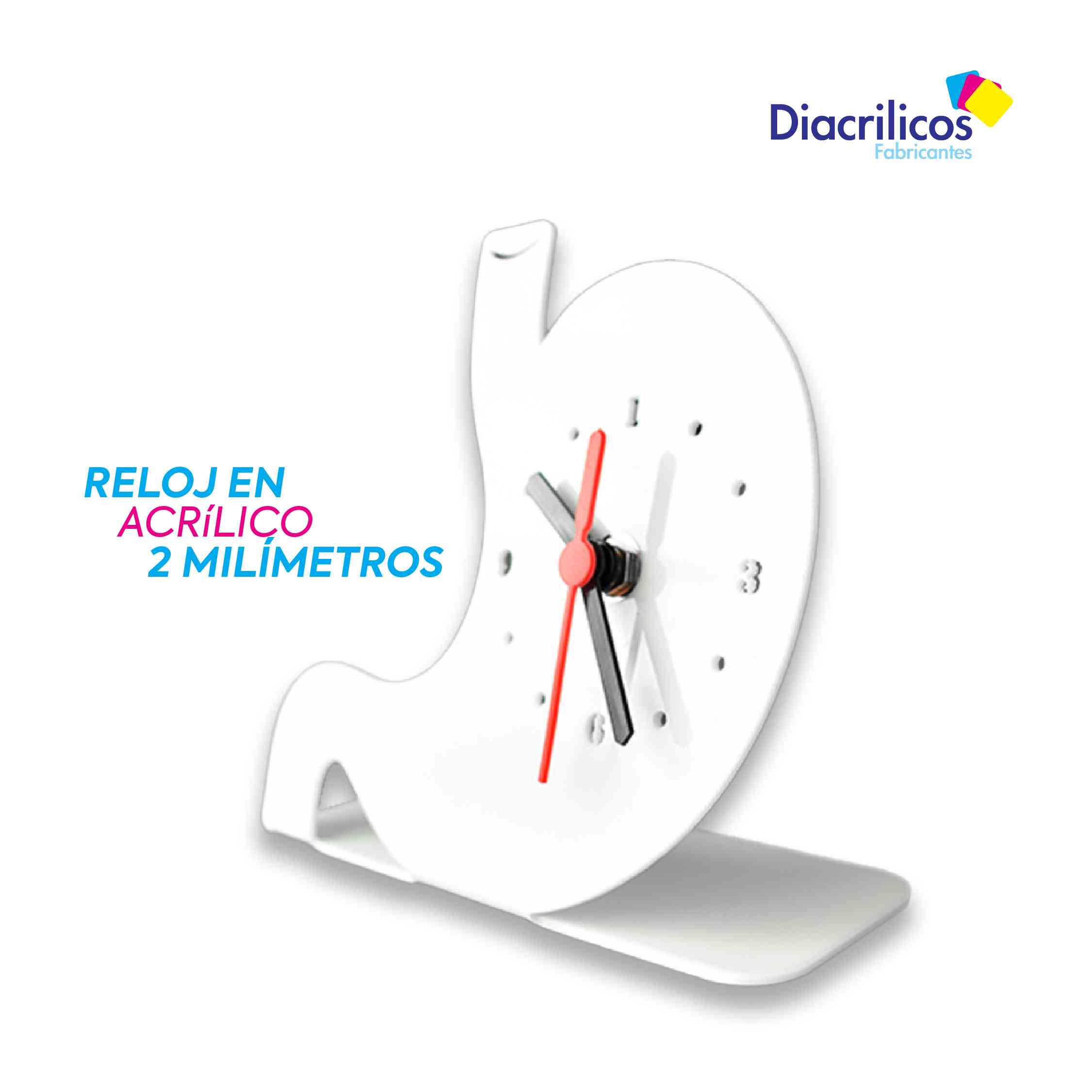 Reloj Acrílico
