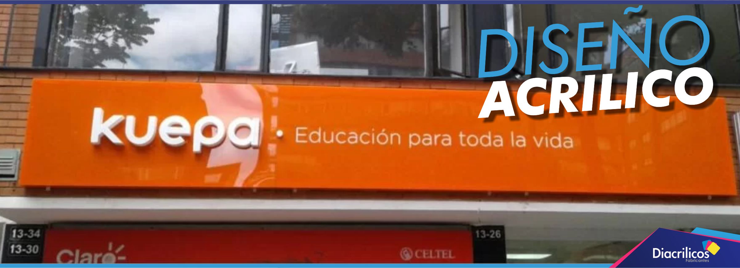 Avisos en acrílico: El diseño lo es todo - Diacrílicos