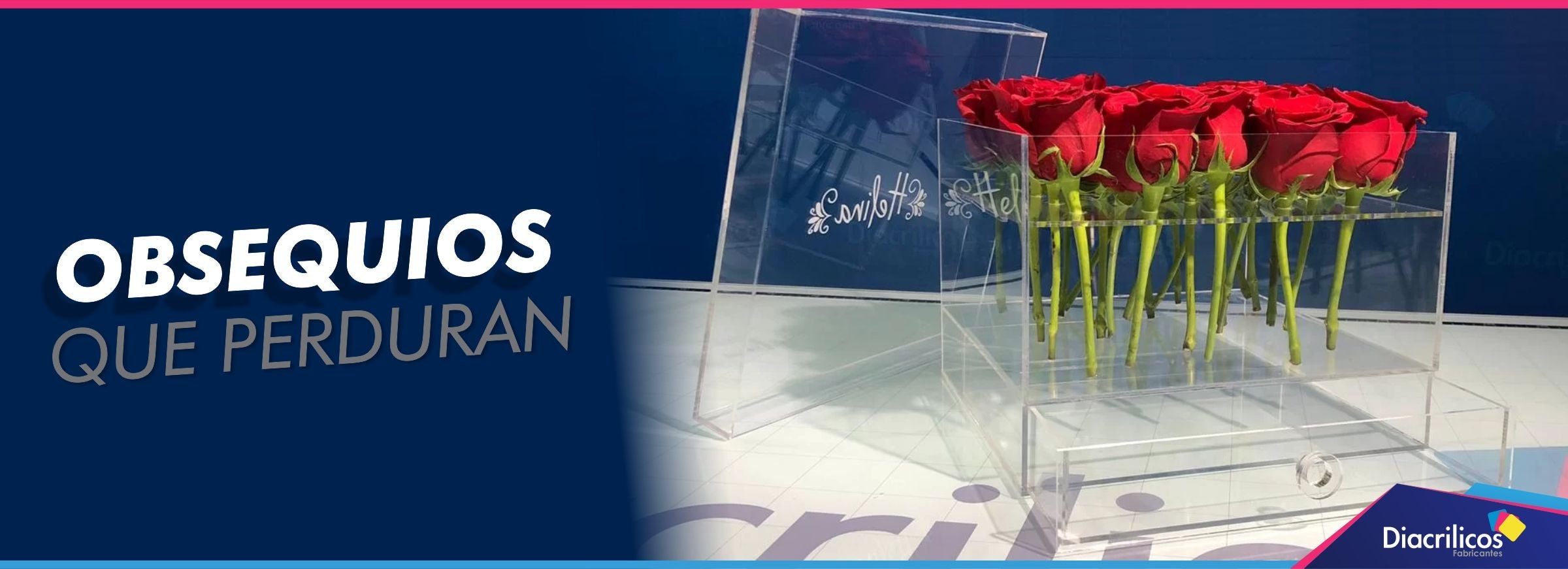 Obsequios que perduran gracias al acrílico transparente-Diacrilicos