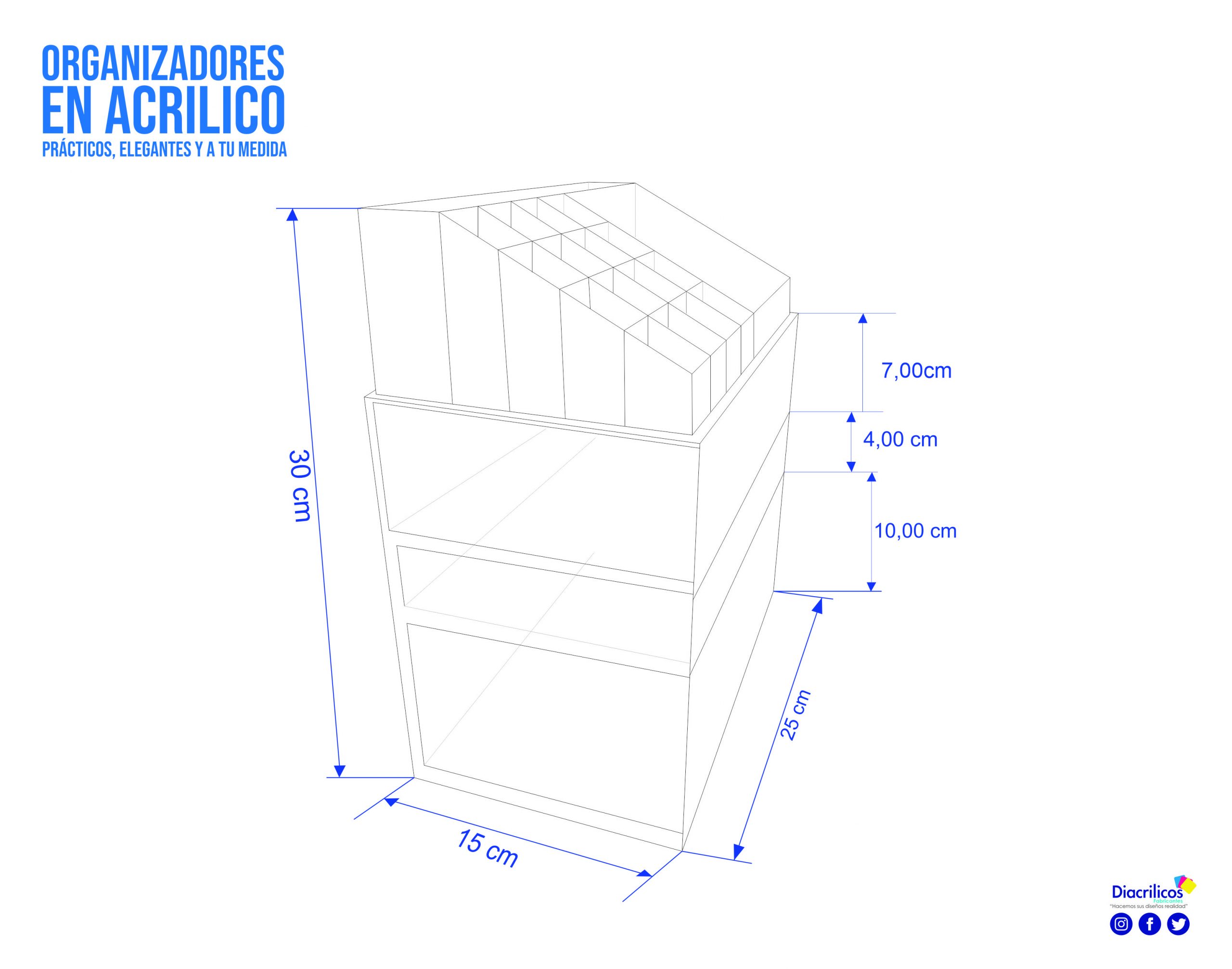 Organizador Para Maquilaje