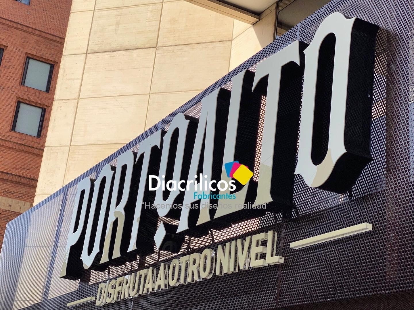 Aviso personalizado para exterior