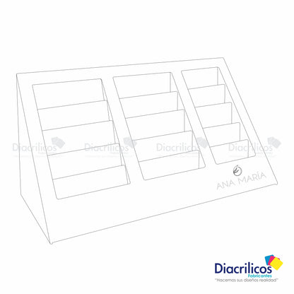Exhibidor de Sachets