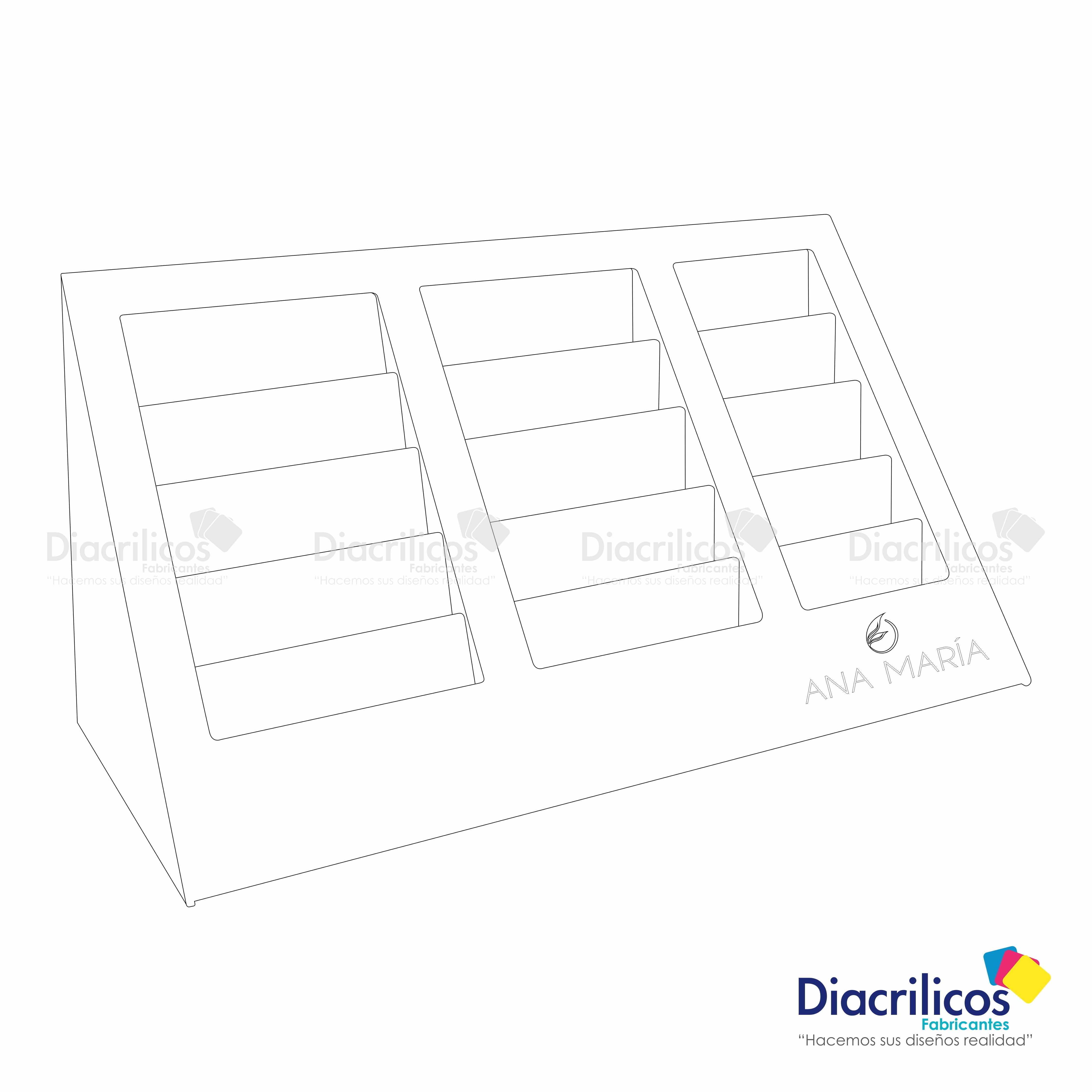 Exhibidor de Sachets