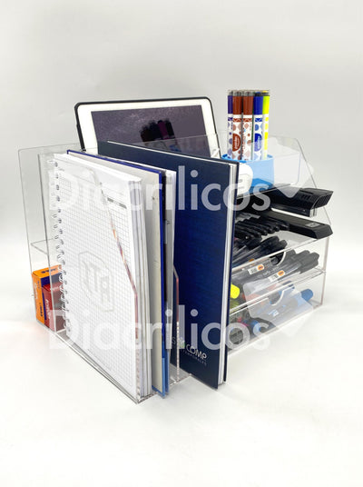 Organizador en acrílico para escritorio
