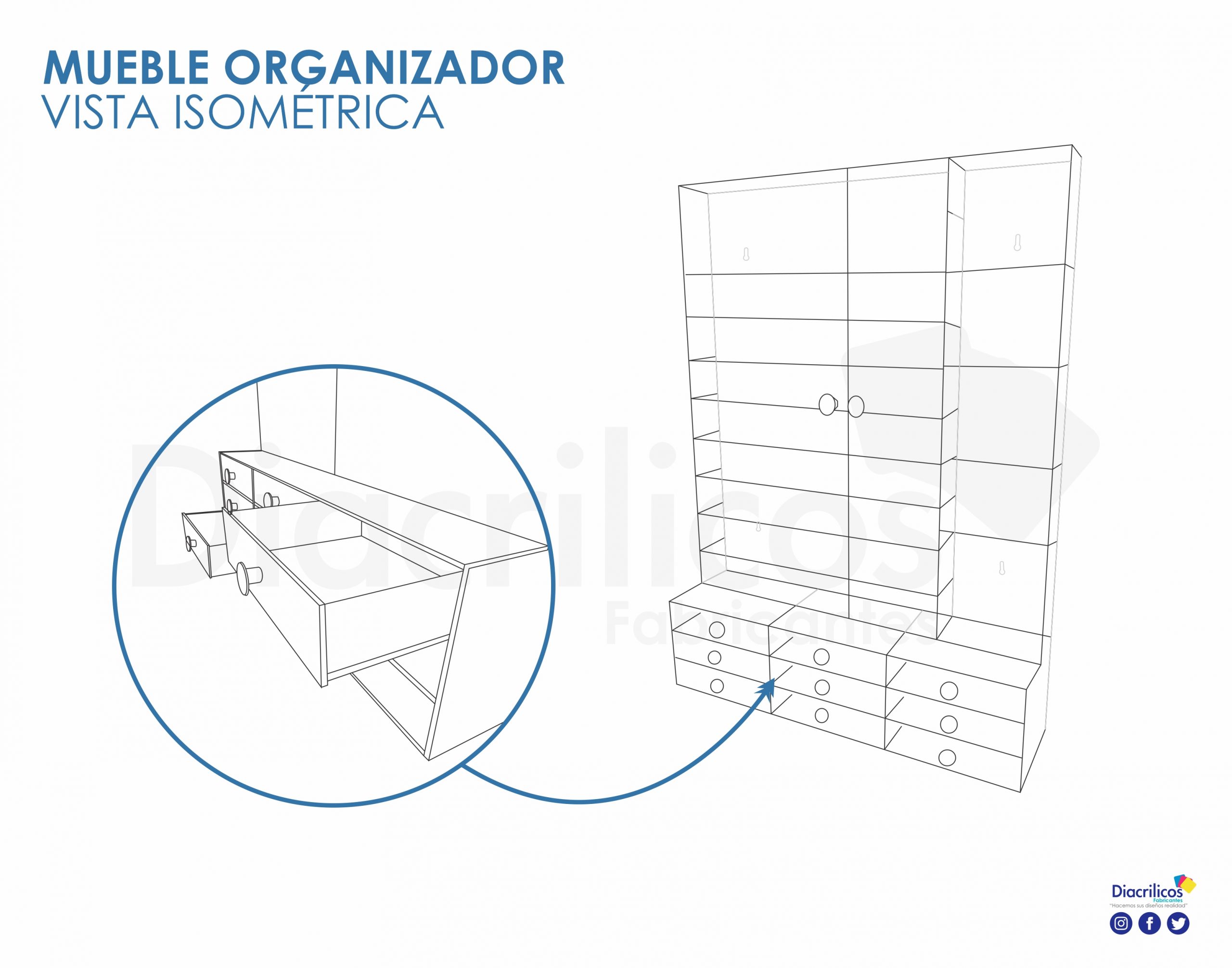 Mueble Organizador