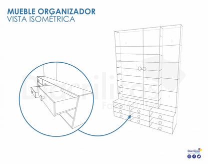 Mueble Organizador