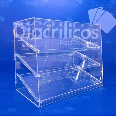 Vitrina de exhibición en acrílico