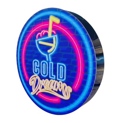 Aviso de diámetro básico de una cara