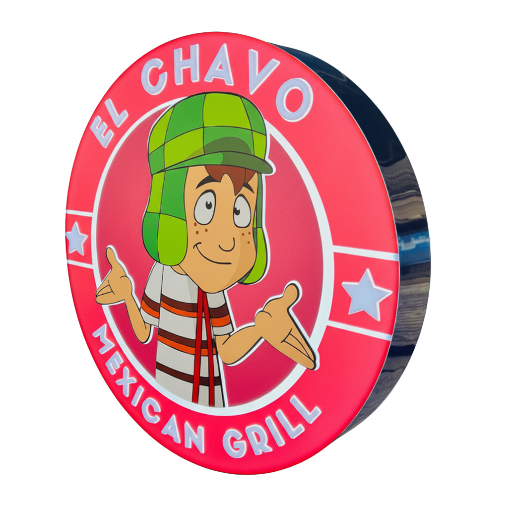 Aviso de diámetro premium de una cara