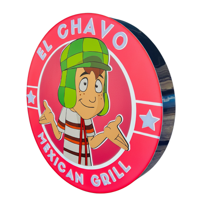 Aviso de diámetro premium de una cara