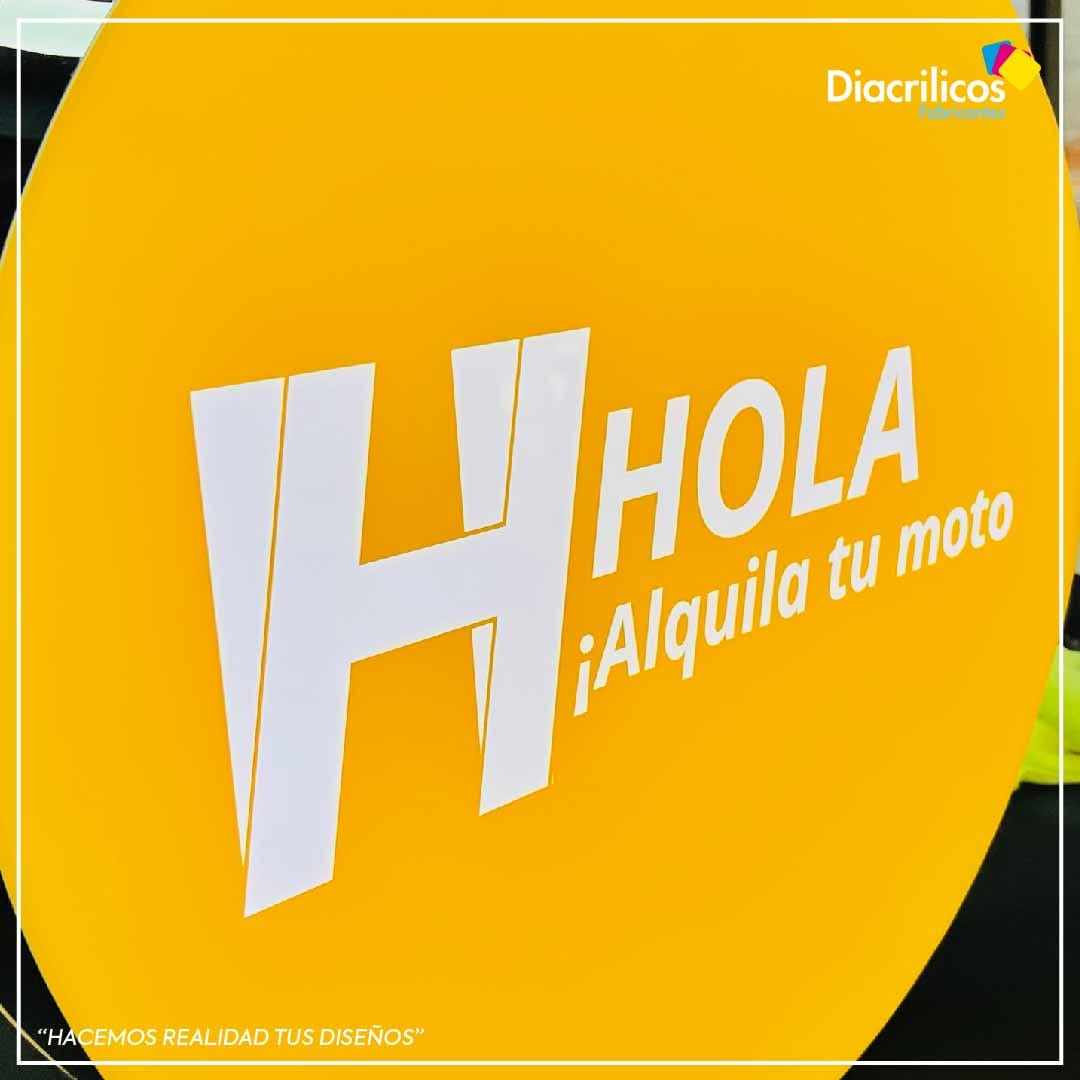 Avisos redondo para pared