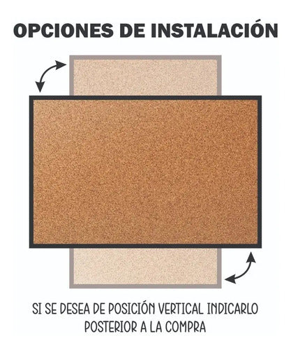 Tablero de Corcho para Oficina y Hogar