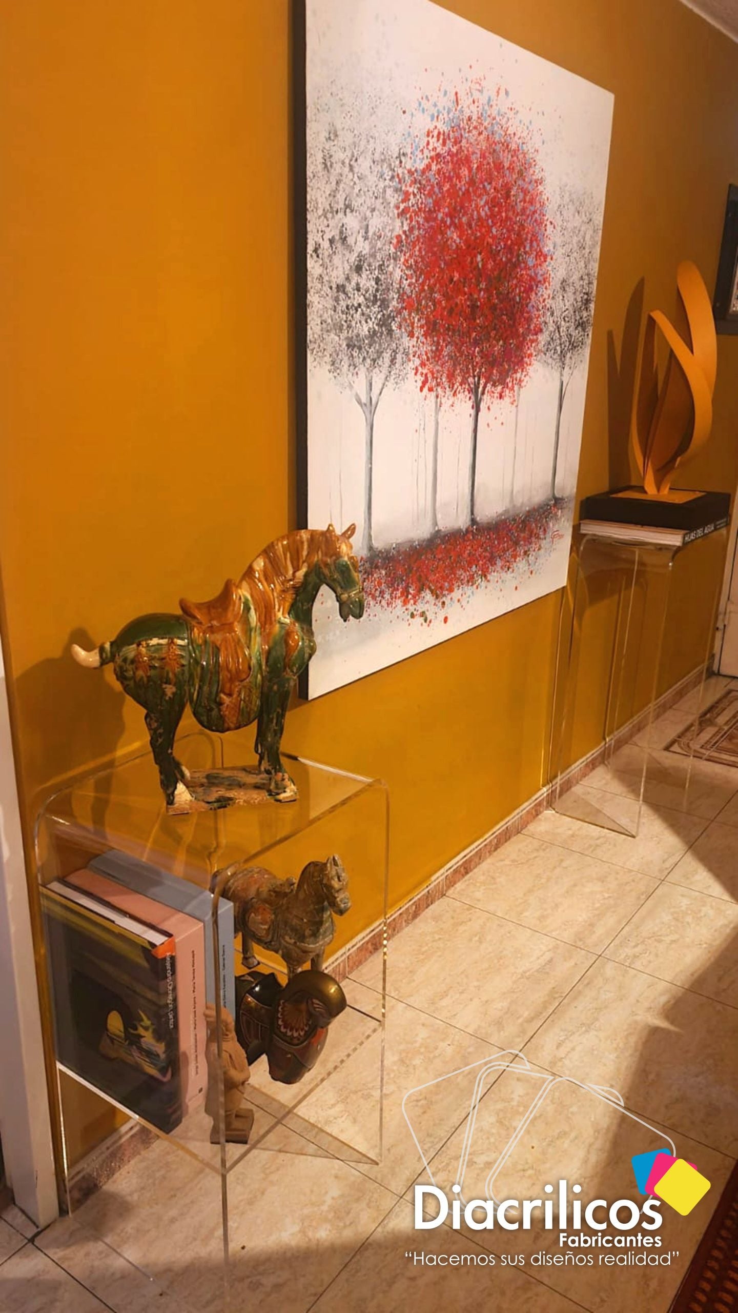 Mesa Acrílica Para Sala de Estar