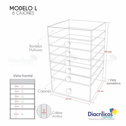 Organizador Para Maquillaje