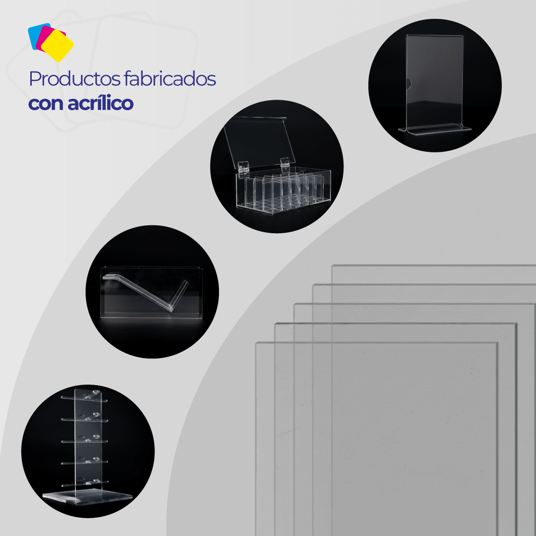 Lámina de acrílico cristal recuperado