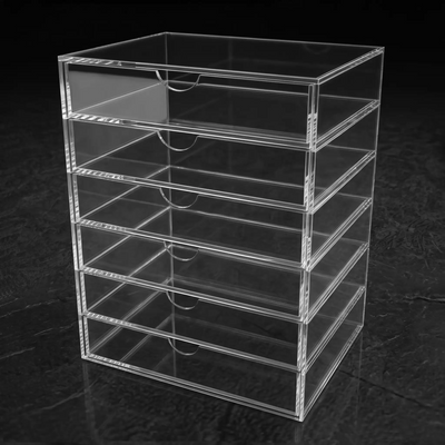 Organizador de acrílico para oficinas