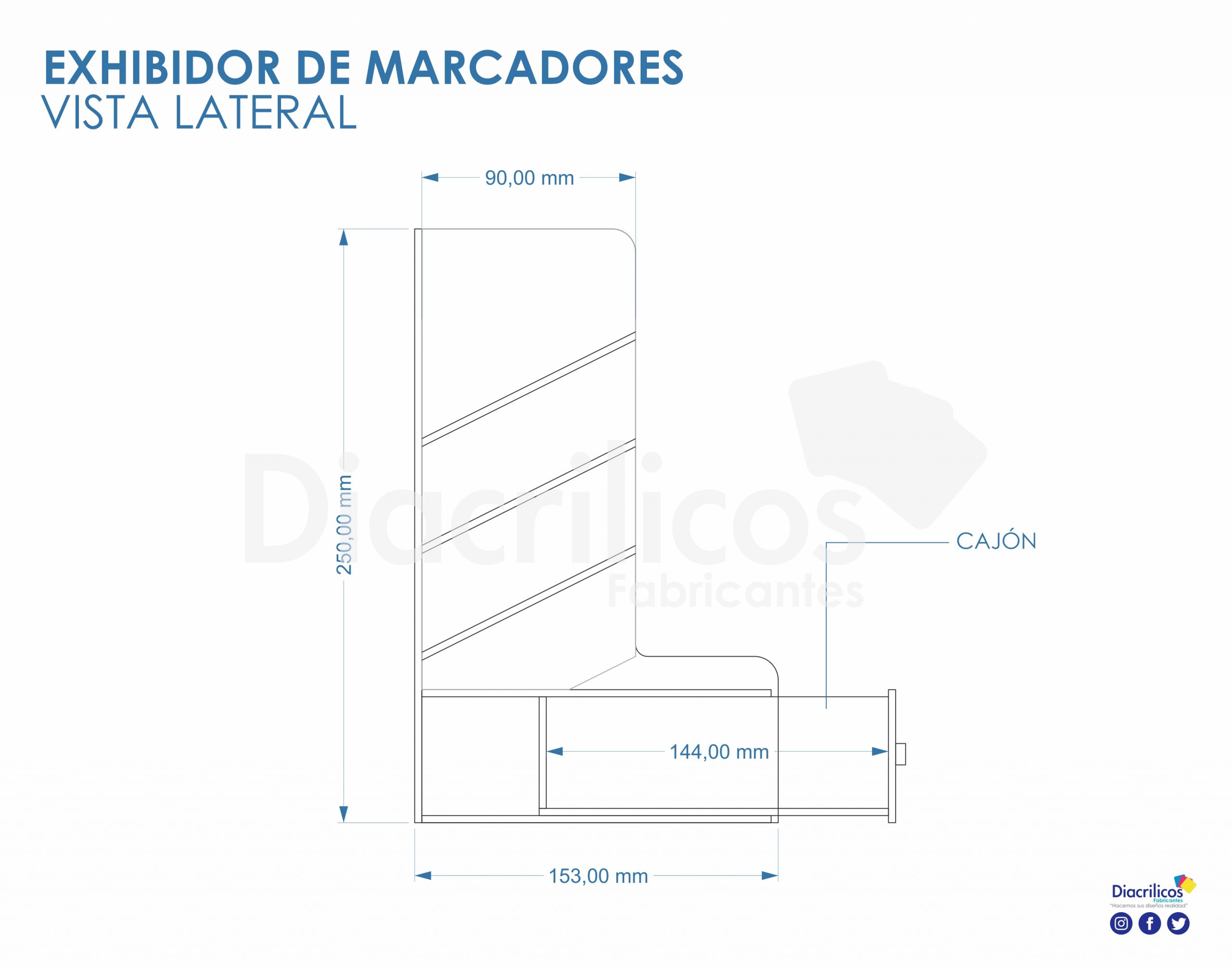 Organizador De Marcadores