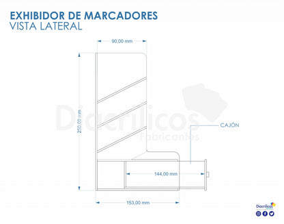 Organizador De Marcadores