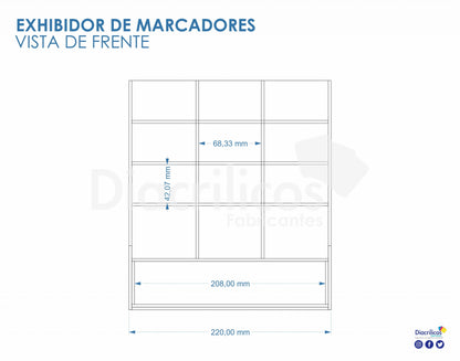 Organizador De Marcadores