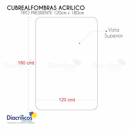 Cubrealfombra Acrílico