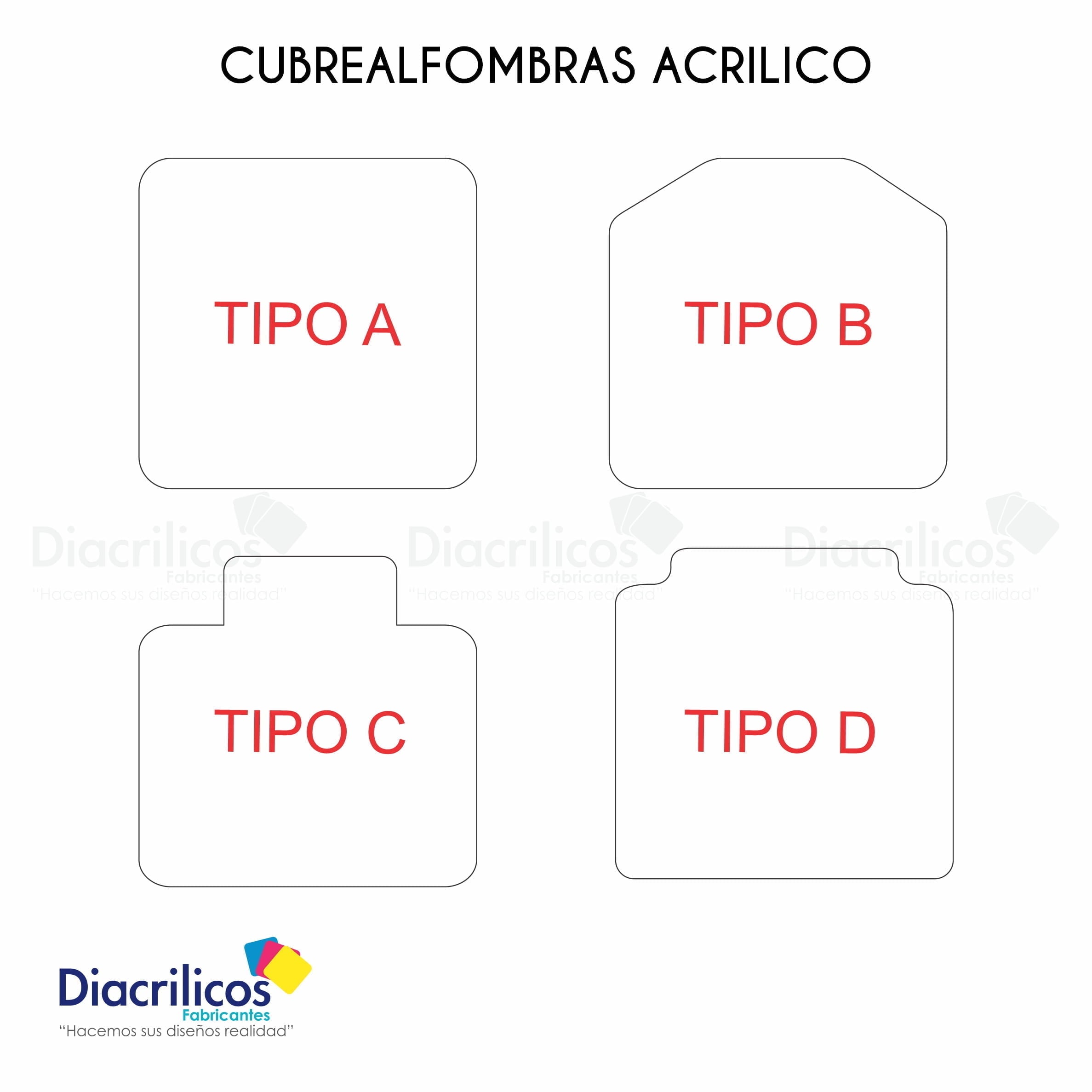 Cubrealfombra Acrílico