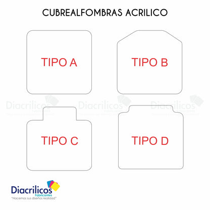 Cubrealfombra Acrílico
