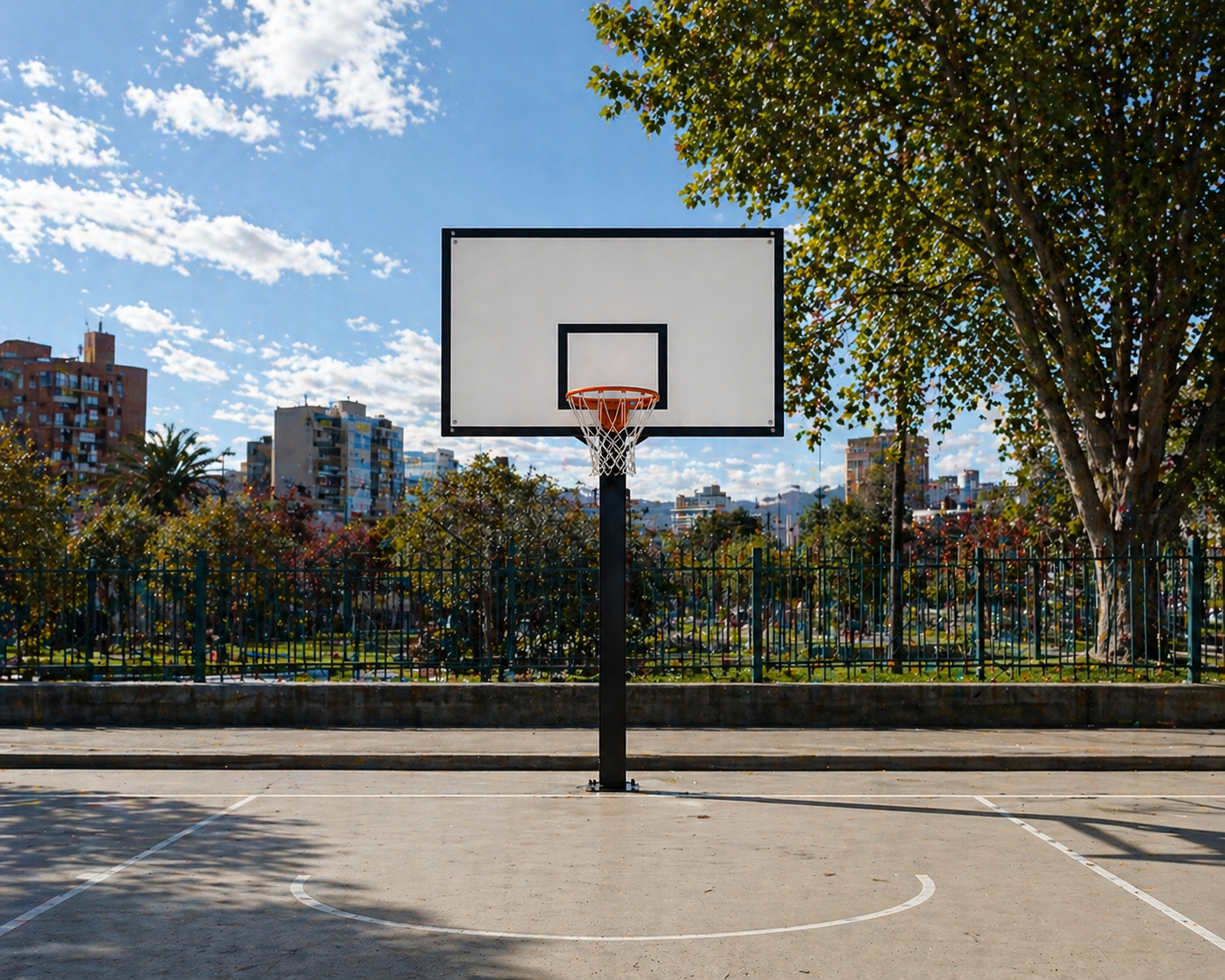 Tablero de Baloncesto en fibra de vidrio