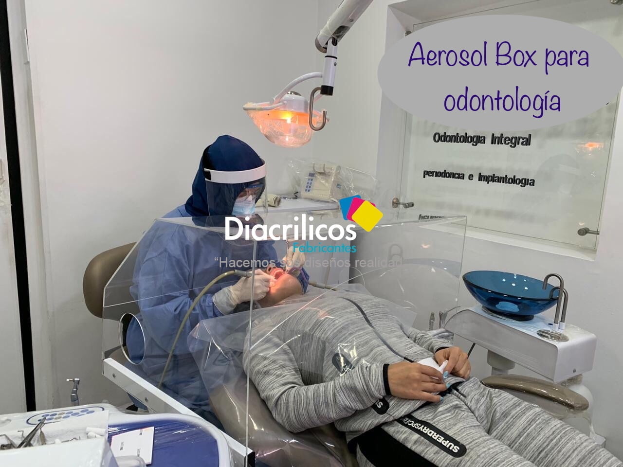 Caja Aerosol De Bioprotección Para Odontología