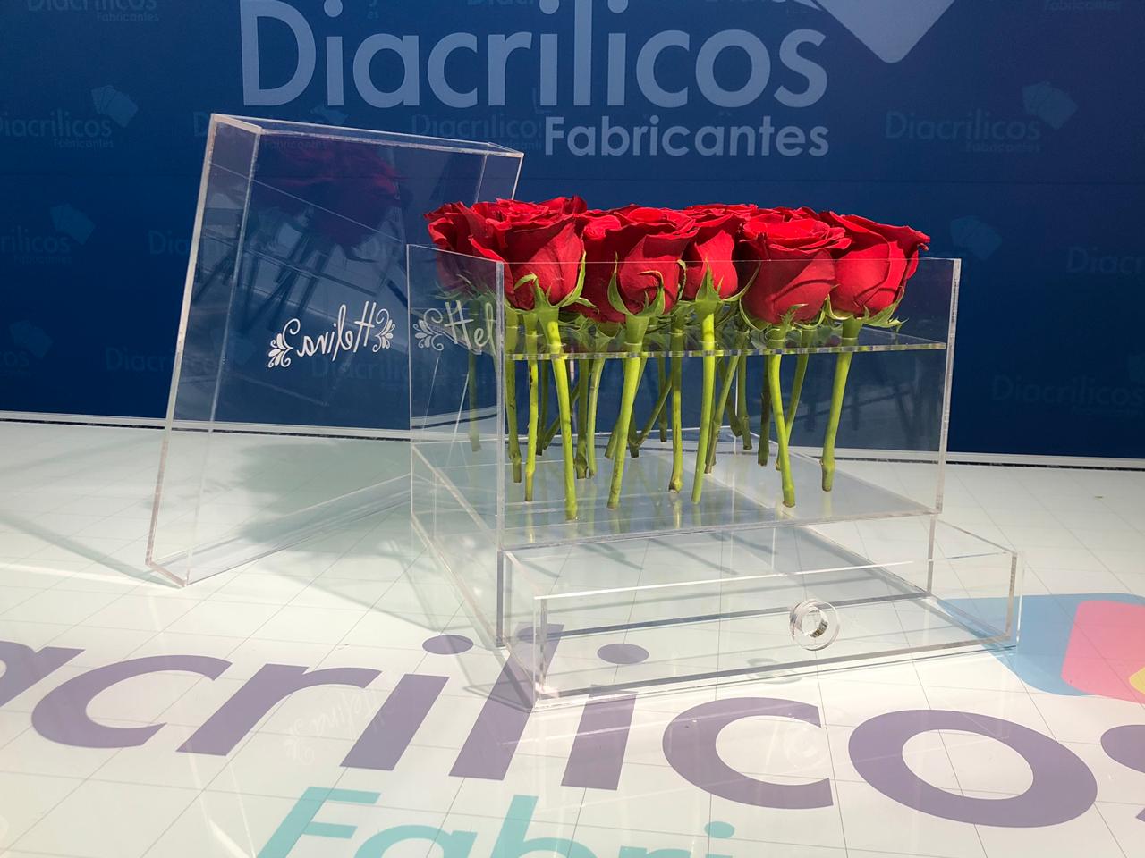 Caja para 9 rosas